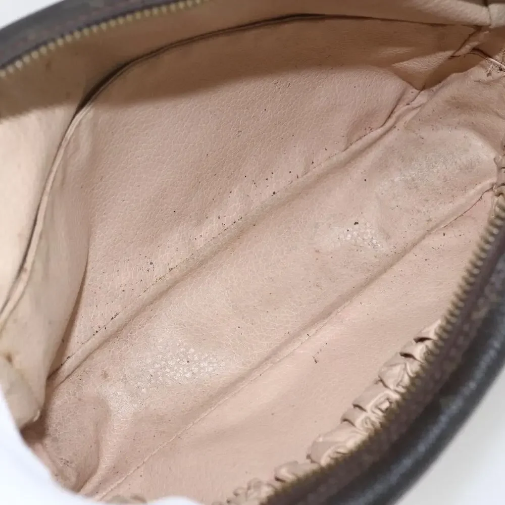 Louis Vuitton Monogram Trousse Toilette 23 Clutch Bag Brown